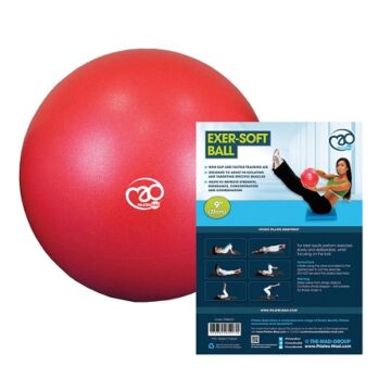 Pilates Soft Ball (23cm, piros)