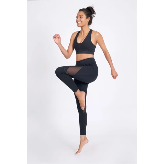 Lucidity Ankle Length leggings - Black