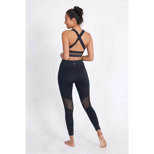 Lucidity Ankle Length leggings - Black