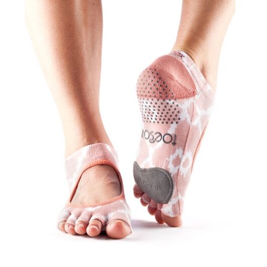 Dance ToeSox Without Toe Plie In Shine