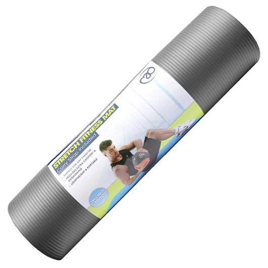 Stretch Fitness matrac (10 mm, szürke)